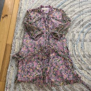 SALONI Multicolor Floral Dress